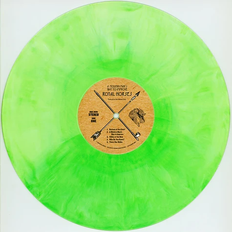 Royal Horses - A Modern Man's Way To Improve Green & White Marbled Record Store Day 2020 Edition