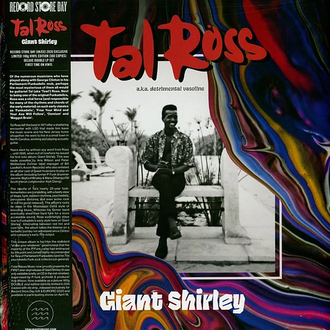 Tal Ross - Giant Shirley Transparent Green Record Store Day 2020 Edition