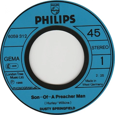 Dusty Springfield - Son-Of-A Preacher Man