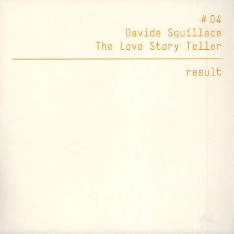 Davide Squillace - The Love Story Teller
