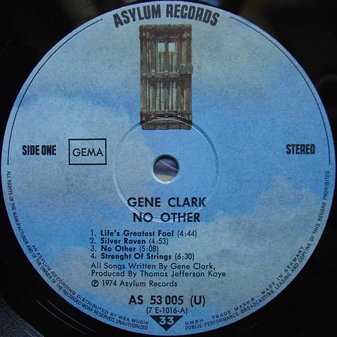 Gene Clark - No Other