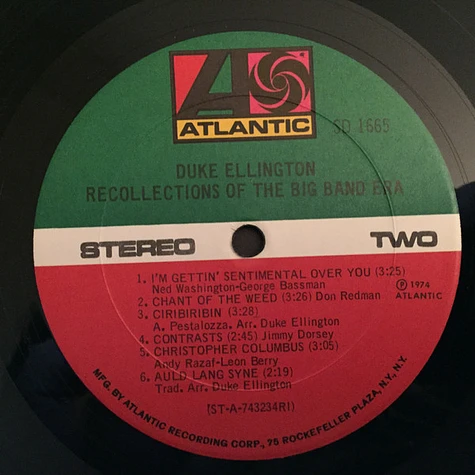 Duke Ellington - Recollections Of The Big Band Era