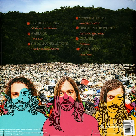 Mountain Tamer - Psychosis Ritual Orange/Green Vinyl Edition