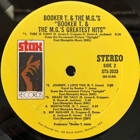Booker T & The MG's - Booker T. & The M.G.'s Greatest Hits