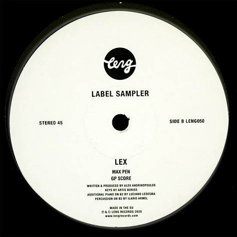 Q&A / Lex - 10 Years Label Sampler Volume 1