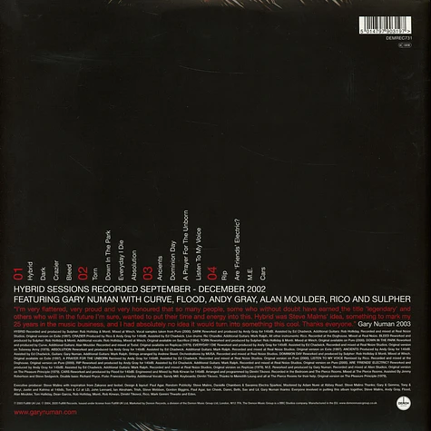 Gary Numan - Hybrid Red Vinyl Edition