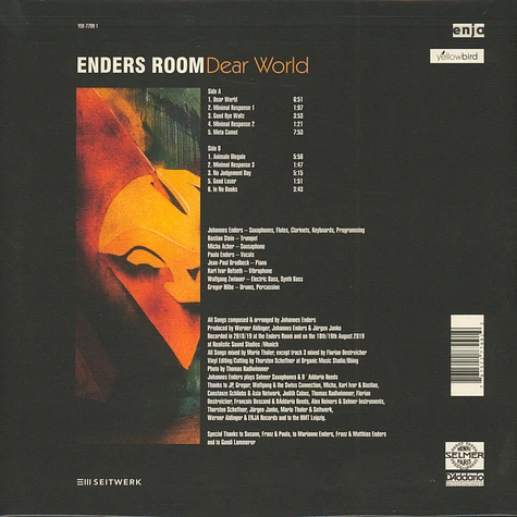 Enders Room - Dear World Record Store Day 2020 Edition