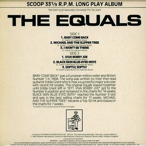 The Equals - The Equals