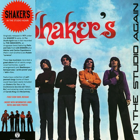 Shaker's - In The Studio Again