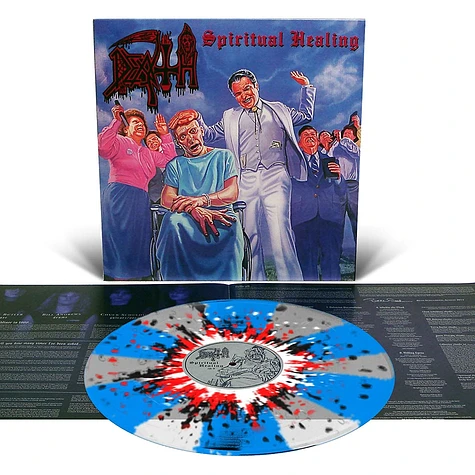 Death - Spiritual Healing Clear Splattered Vinyl Edition