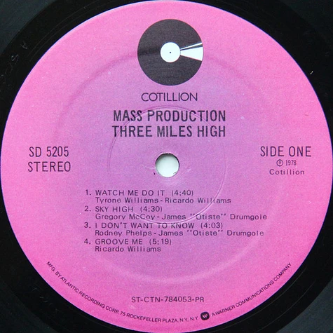 Mass Production - Three Miles High