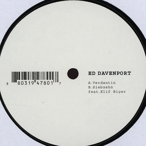 Ed Davenport - Verdantin / Siebzehn