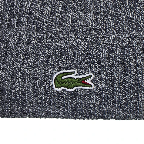 Lacoste - Embroidered Green Crocodile Beanie