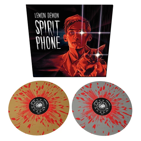 Lemon Demon - Spirit Phone - Gold & Silver w/ Red Splatter Edition