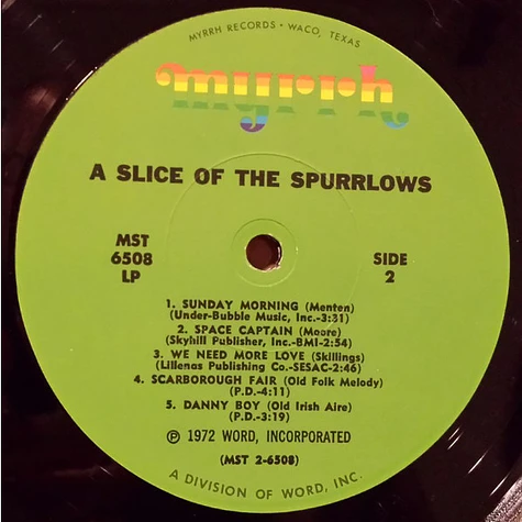 The Spurrlows - A Slice Of The Spurrlows