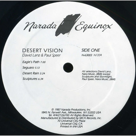 David Lanz & Paul Speer - Desert Vision