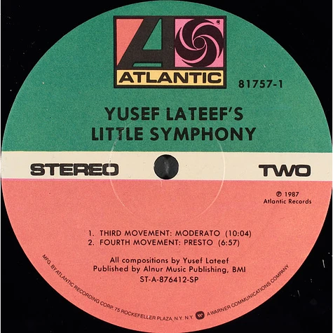 Yusef Lateef - Yusef Lateef's Little Symphony
