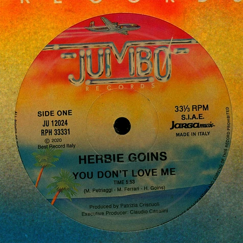 Herbie Goins - You Don't Love Me