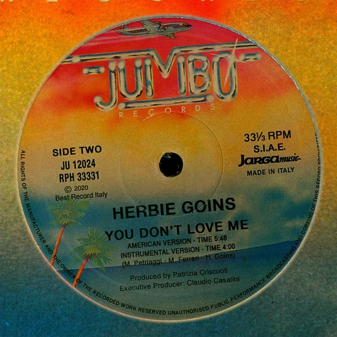 Herbie Goins - You Don't Love Me