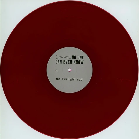 The Twilight Sad - No One Can Ever Know Colored Vinyl Edition
