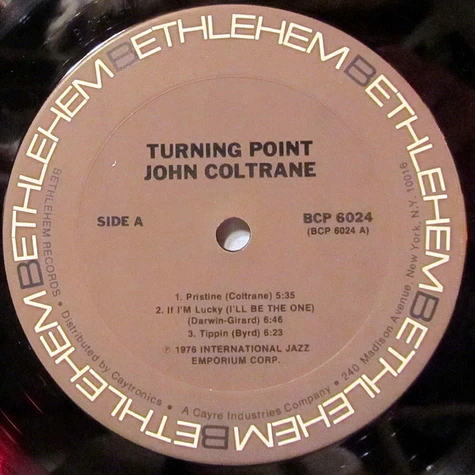 John Coltrane - Turning Point - The Bethlehem Years