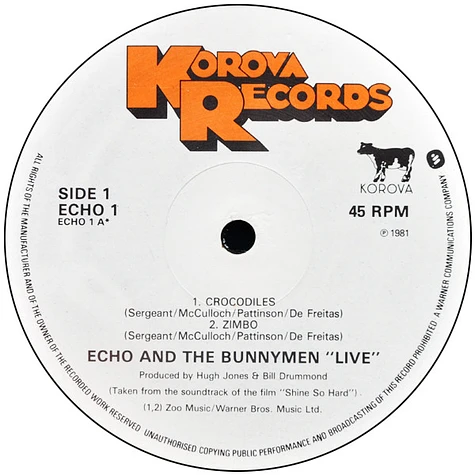 Echo & The Bunnymen - Shine So Hard