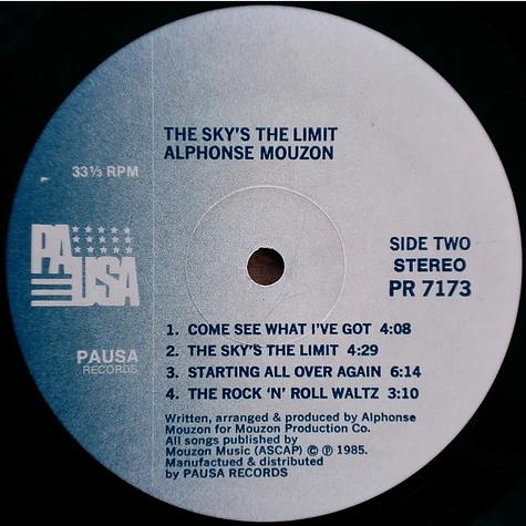 Alphonse Mouzon - The Sky Is The Limit