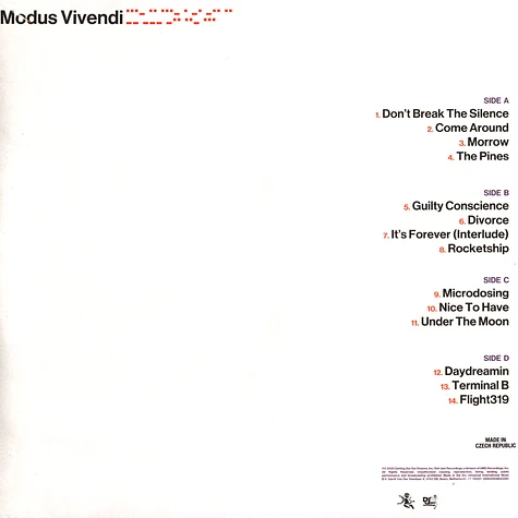 070 Shake - Modus Vivendi White Vinyl Edition