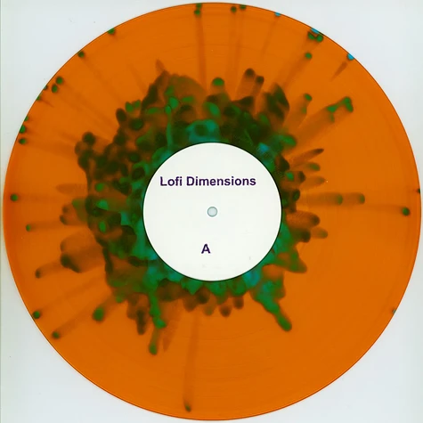 The American Dollar - Lofi Dimensions Orange & Turquoise Splattered Edition