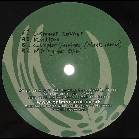 Leif - Customer Services E.P.