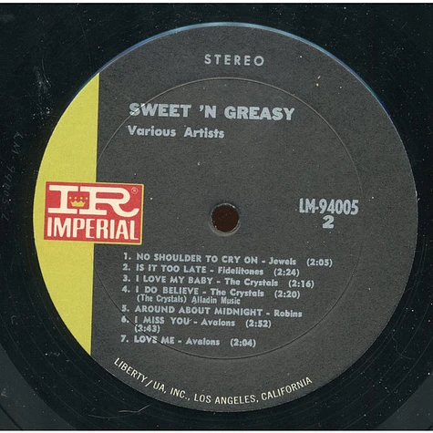V.A. - Rhythm 'N' Blues Vol. 2: Sweet N' Greasy