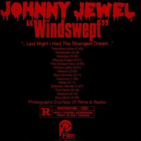 Johnny Jewel - Windswept Grey Vinyl Edition