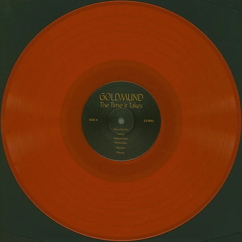 Goldmund - The Time It Takes Orange Vinyl Edition