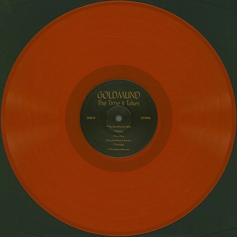 Goldmund - The Time It Takes Orange Vinyl Edition