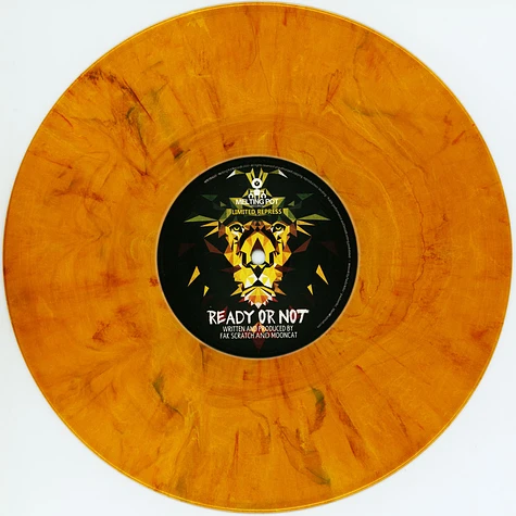 Fak Scratch & Mooncat - Ready Or Not Orange Marbled Vinyl Edition