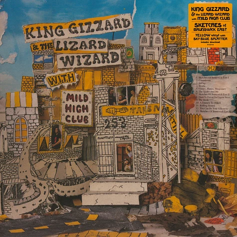 King Gizzard & The Lizard Wizard x Mild High Club - Sketches Of Brunswick East Colored Vinyl Edition