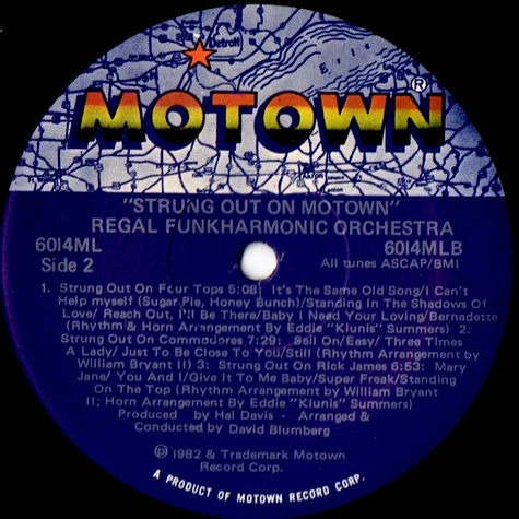 Regal Funkharmonic Orchestra - Strung Out On Motown