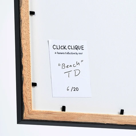 HHV Click Clique x Tom Doolie - Beach Photo Print (framed) / (gerahmt)