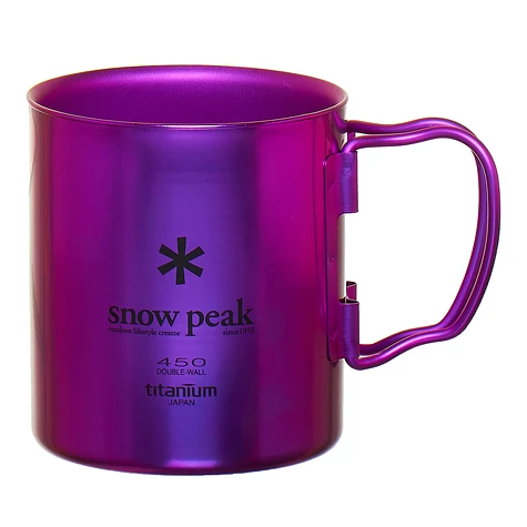 Snow Peak - Titanium Double Wall Cup 450