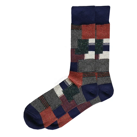 Anonymous Ism - Patchwork Crew Socks