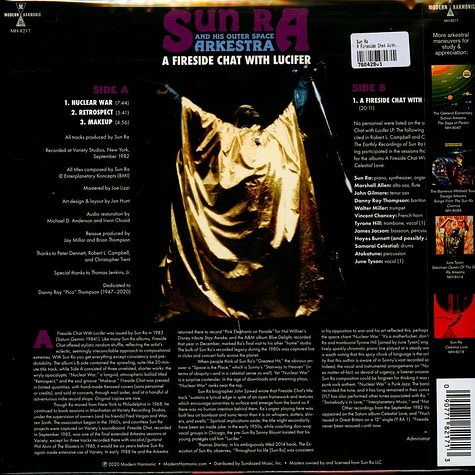 Sun Ra - A Fireside Chat With Lucifer