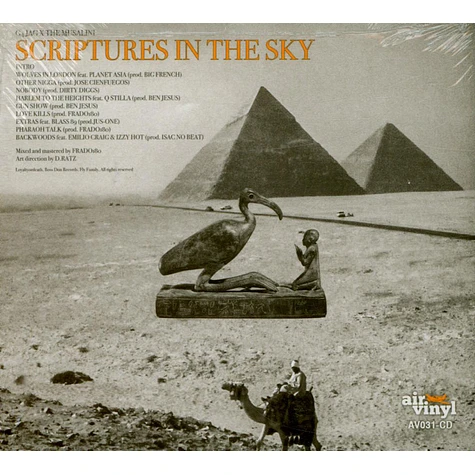 G4jag X Musalini, The - Scriptures In The Sky