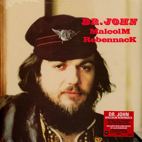 Dr. John - Malcolm Rebennack Red & Black Split Vinyl Edition