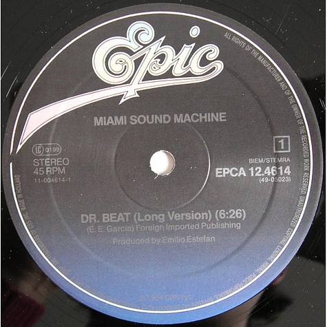 Miami Sound Machine - Dr. Beat (Long Version)