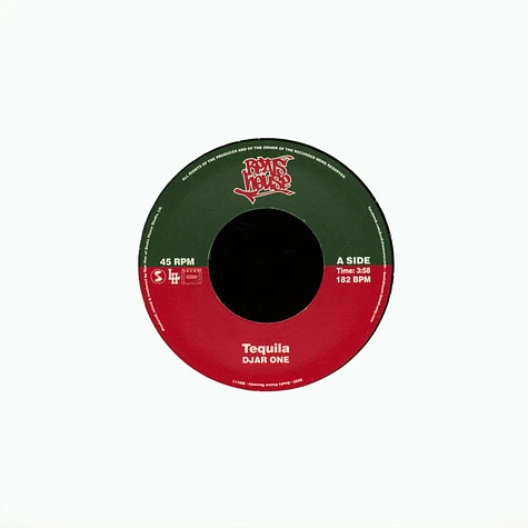 Djar One - Tequila / I'm A Believer Black Vinyl Edition