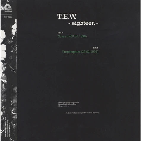 T.E.W. - Eighteen