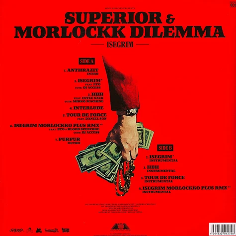 Superior & Morlockk Dilemma - Isegrim Black Vinyl Edition