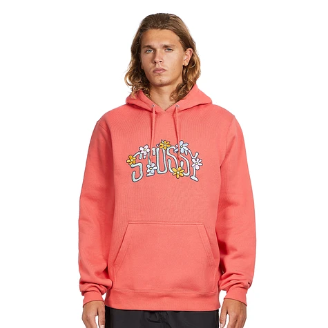 Stüssy - Collegiate Floral Applique Hoodie