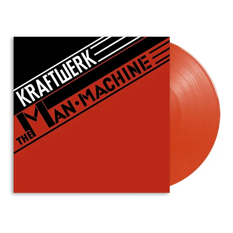 Kraftwerk - The Man-Machine English Version Translucent Red Vinyl Edition