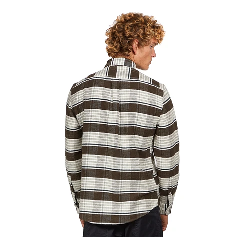 Portuguese Flannel - Moss Stripe Shirt